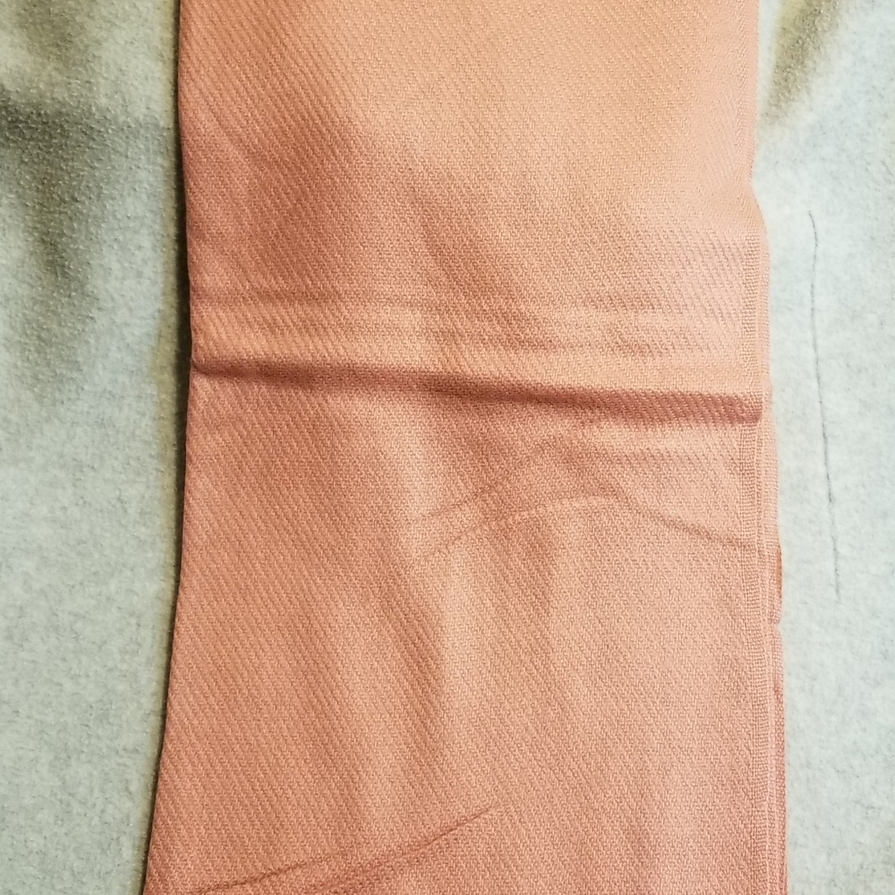 COPY - Women's Salmon Pashmina/Slik Scarf - New and Unworn  Business Overstock